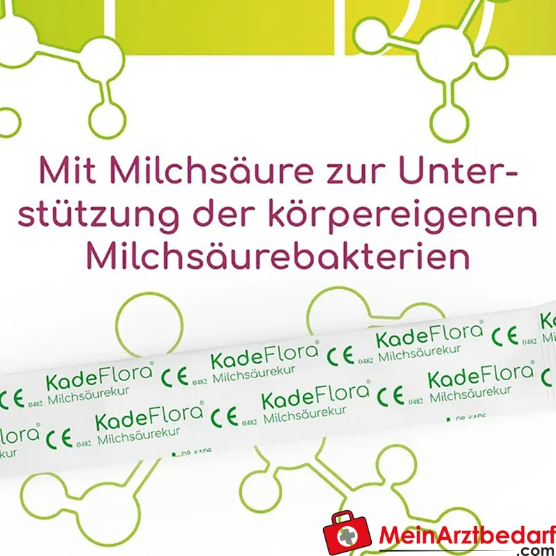 KadeFlora Milchsäurekur (S)-Milchsäure Vaginalgel 7 x 2,5 g