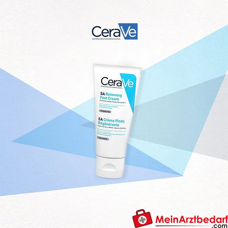 CeraVe Fußcreme Salicylsäure mit Ceramiden und Hyaluronsäure 88 ml