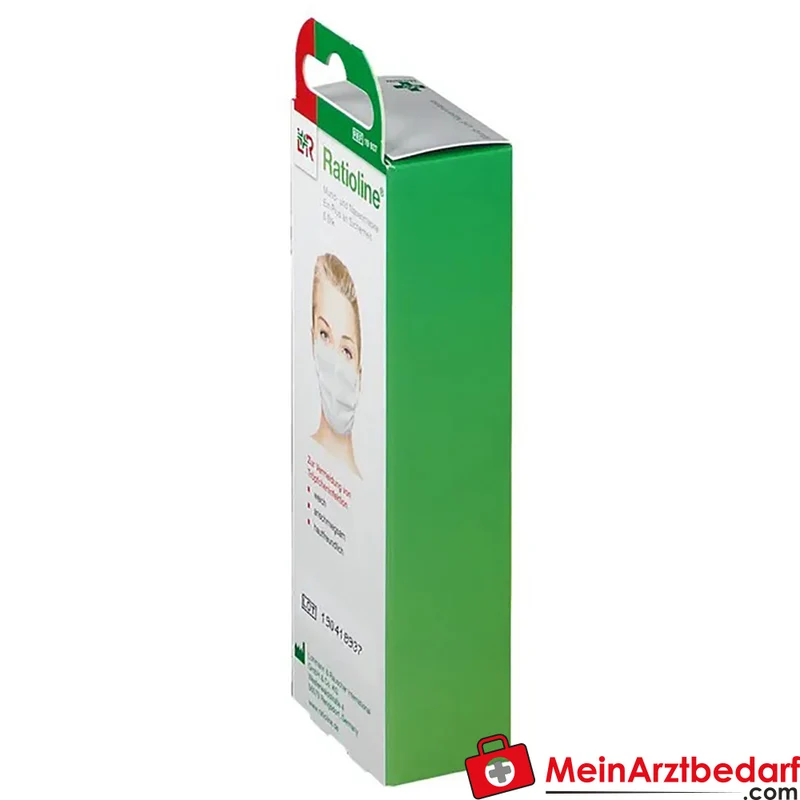 Ratioline Bambino Kinder Mund-Nasen-Maske wiederverwendbar, atmungsaktiv, 6 Stück