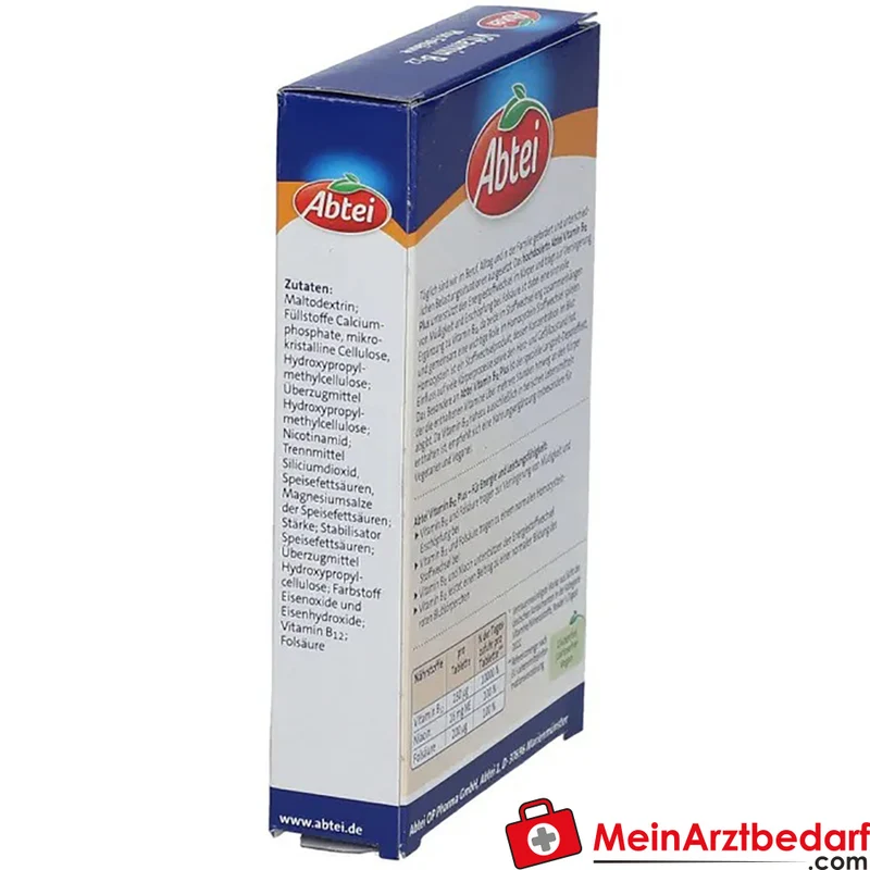 Abtei Vitamin B12 Plus Folsäure Depot-Tabletten 30 Stück