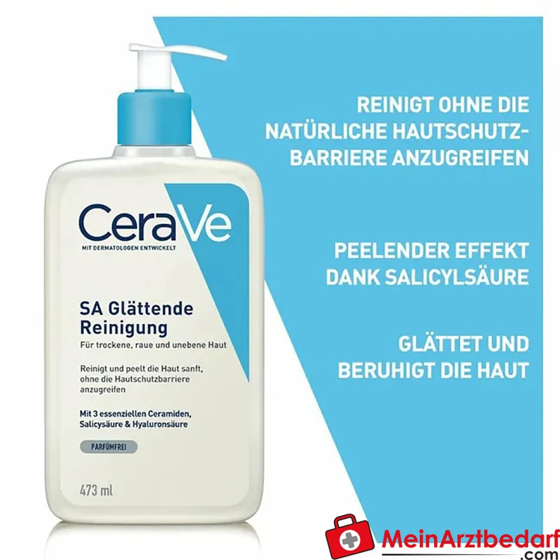 CeraVe SA glättendes Reinigungsgel mit Salicylsäure 473 ml
