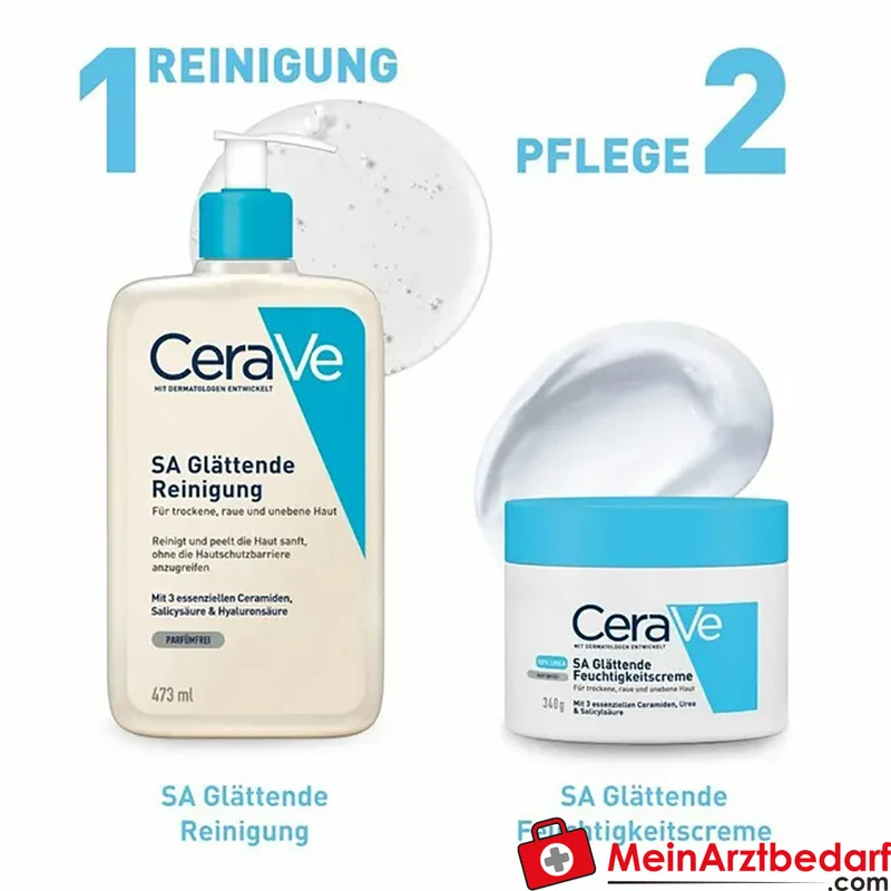 CeraVe SA glättendes Reinigungsgel mit Salicylsäure 473 ml