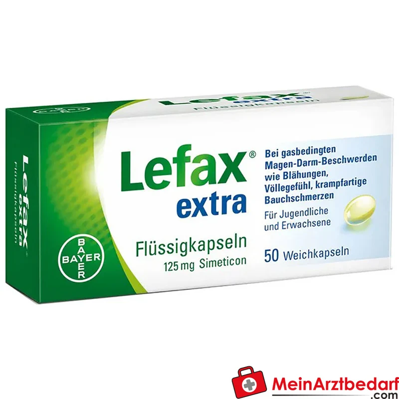 Lefax® extra Simeticon Flüssigkapseln 50 Stück