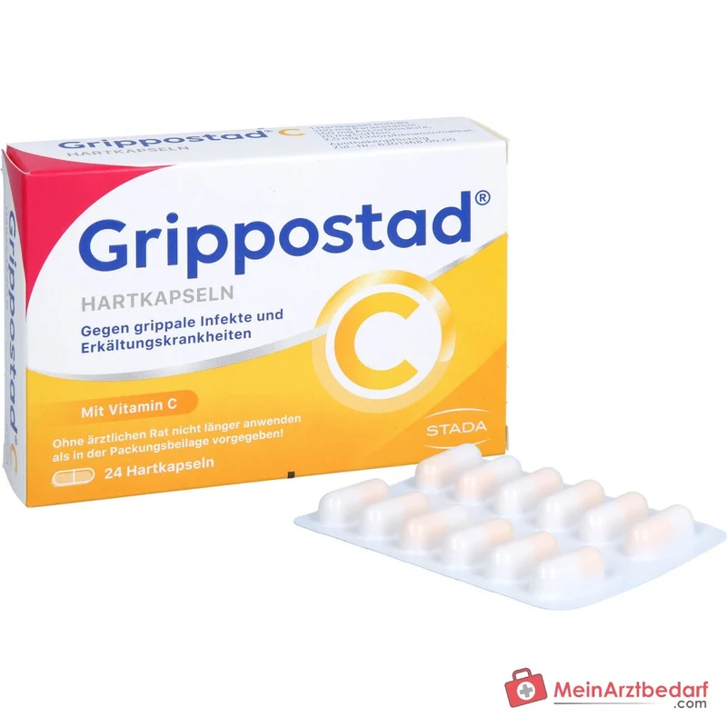 Grippostad C Paracetamol / Vitamin C / Chlorphenamin / Coffein Hartkapseln