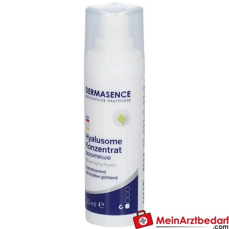 DERMASENCE Hyalusome Konzentrat Hyaluronsäure & Argireline Peptid Fluid 30 ml