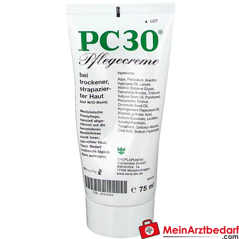 PC 30 Pflegecreme W/O‑Emulsion mit Dexpanthenol 75 ml