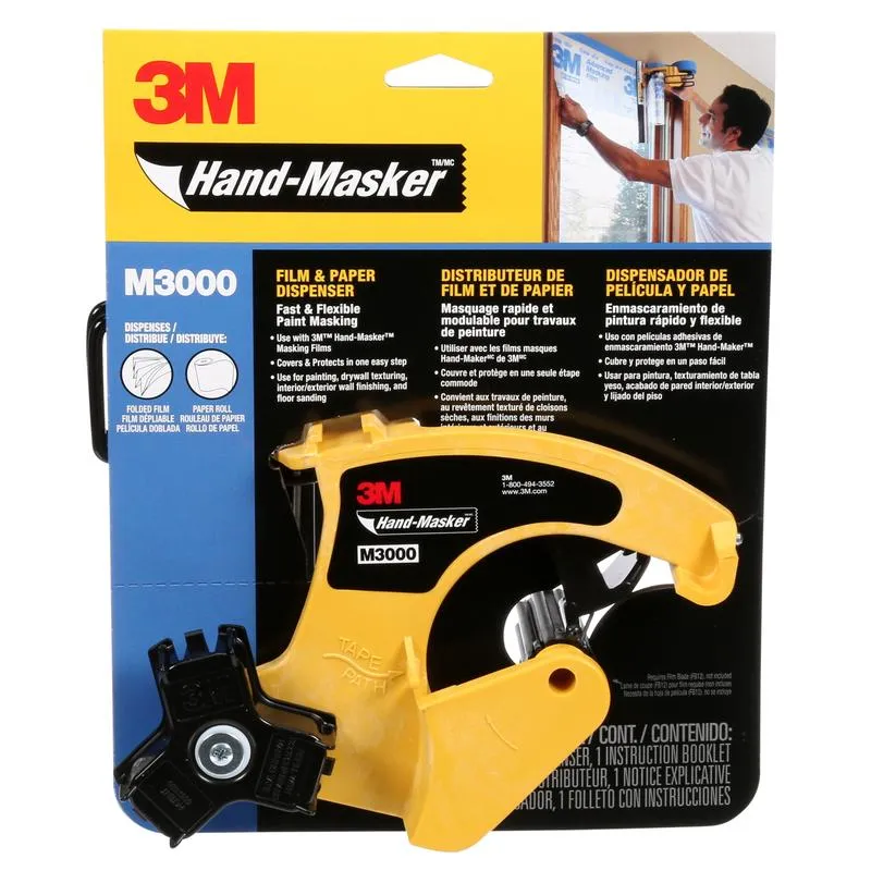 3M™ M3000 Hand-Masker™ Folien- und Papierspender, 1 Handabdeckgerät | Packung (1 Stück)