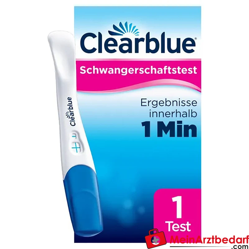 Clearblue Schwangerschaftstest Schnelle Erkennung Einmaltest 1 Stück