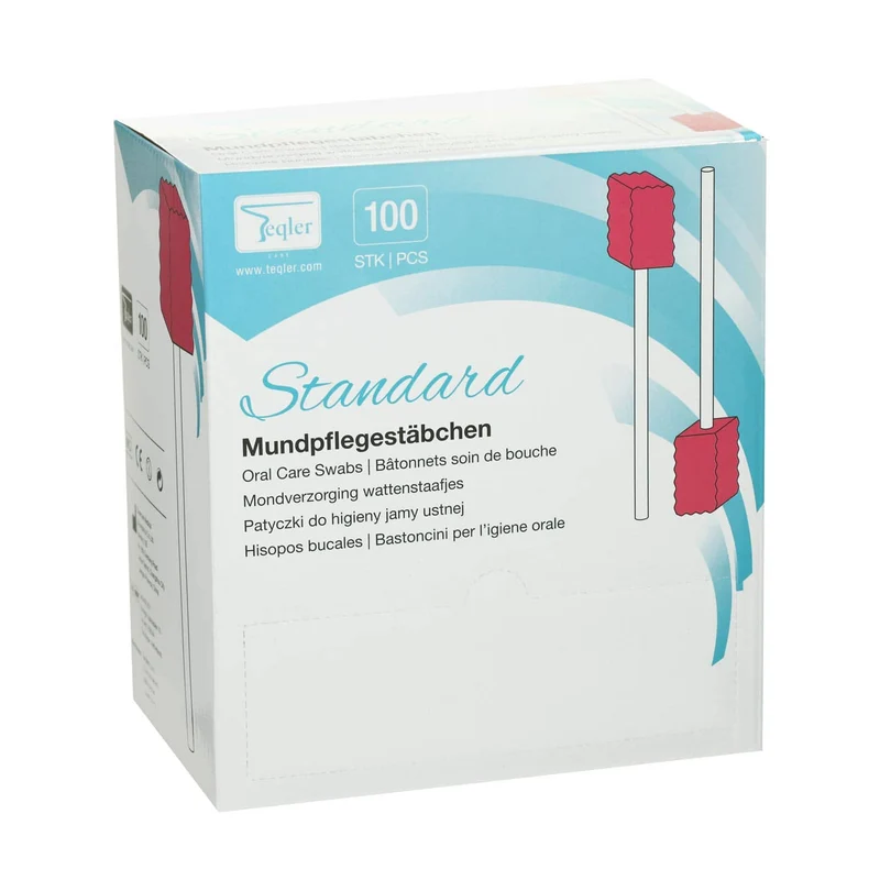 Teqler Standard Mundpflegestäbchen