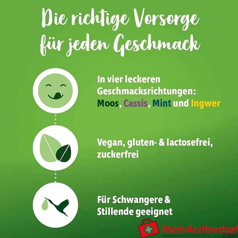 isla ingwer Pastillen 80 mg Isländisches Moos-Extrakt Lutschpastillen 30 Stück