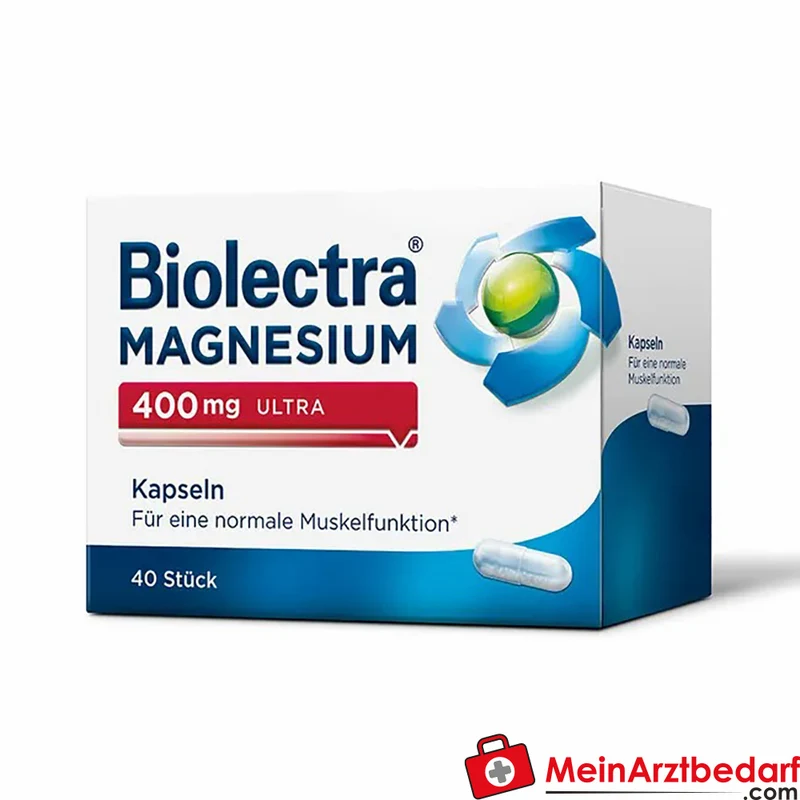 Biolectra Magnesium 400 mg ultra Kapseln 40 Stück