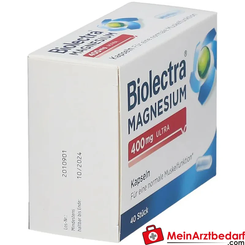 Biolectra Magnesium 400 mg ultra Kapseln 40 Stück