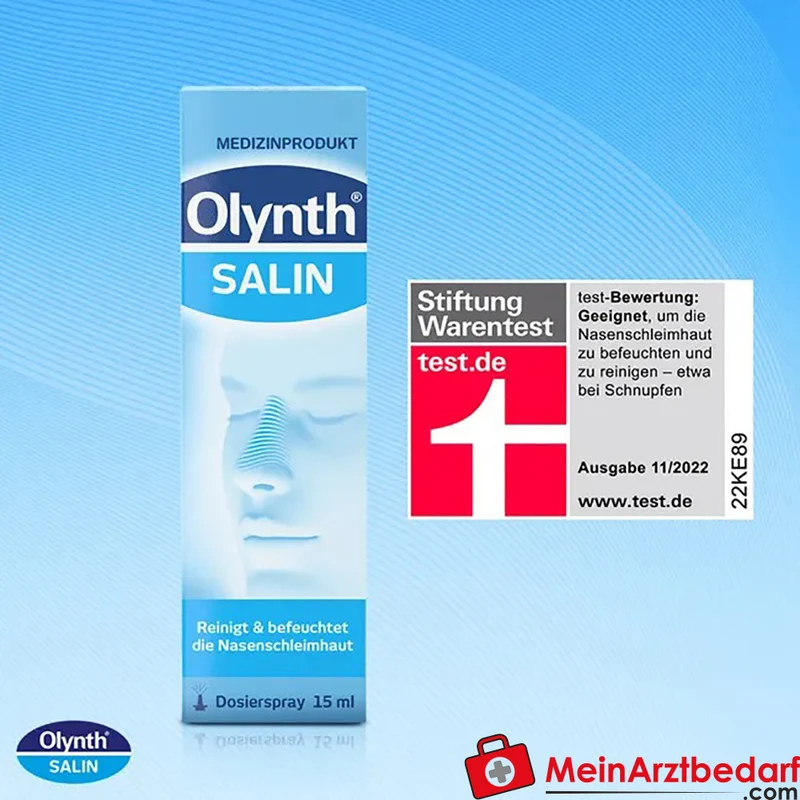 Olynth Salin Nasenspray isotonische Kochsalzlösung 15 ml