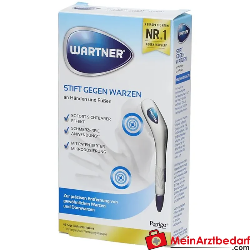 WARTNER Stift gegen Warzen 350 µl Trichloressigsäure 1 Stück