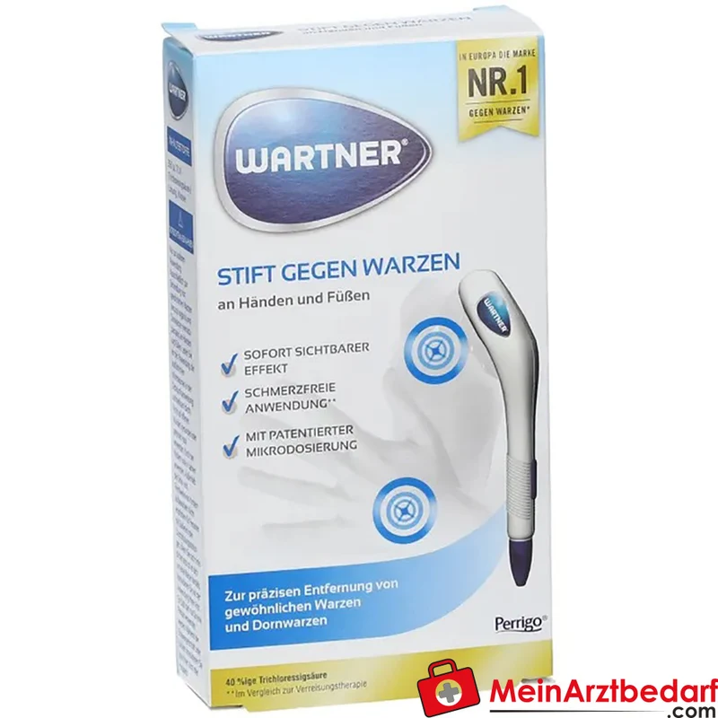 WARTNER Stift gegen Warzen 350 µl Trichloressigsäure 1 Stück