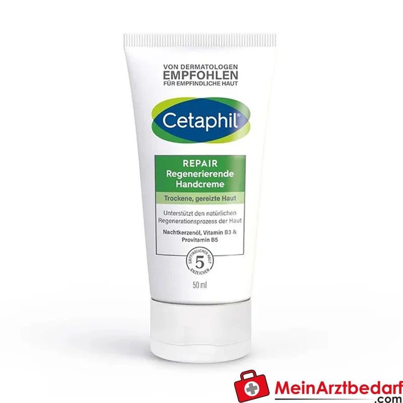 CETAPHIL Repair Regenerierende Handcreme 50 ml für trockene, empfindliche Hände