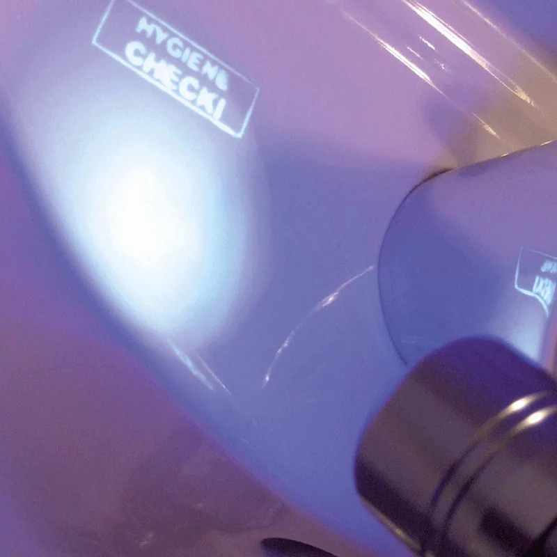 GlowCheck Hygienekontrolle