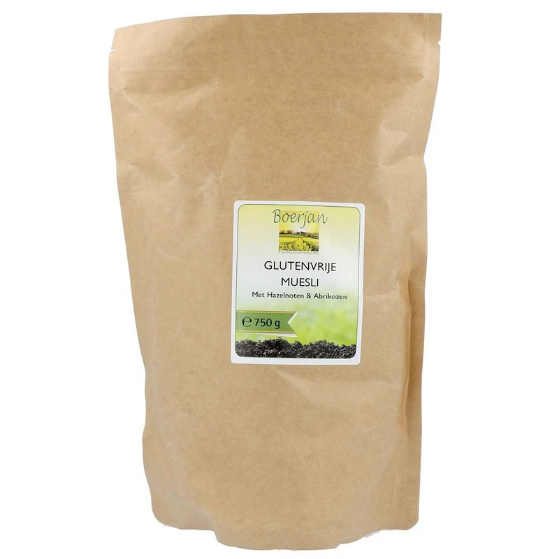 Boerjan Glutenvrije Muesli 750 gram