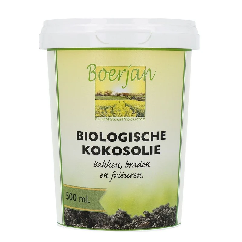 Boerjan Biologische Kokosolie 500 ml