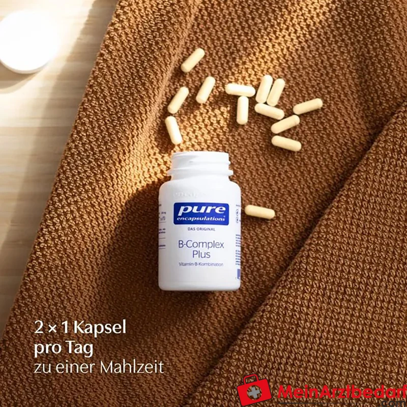Pure Encapsulations B-Complex Plus B-Vitamine hochdosiert Kapseln 60 Stück