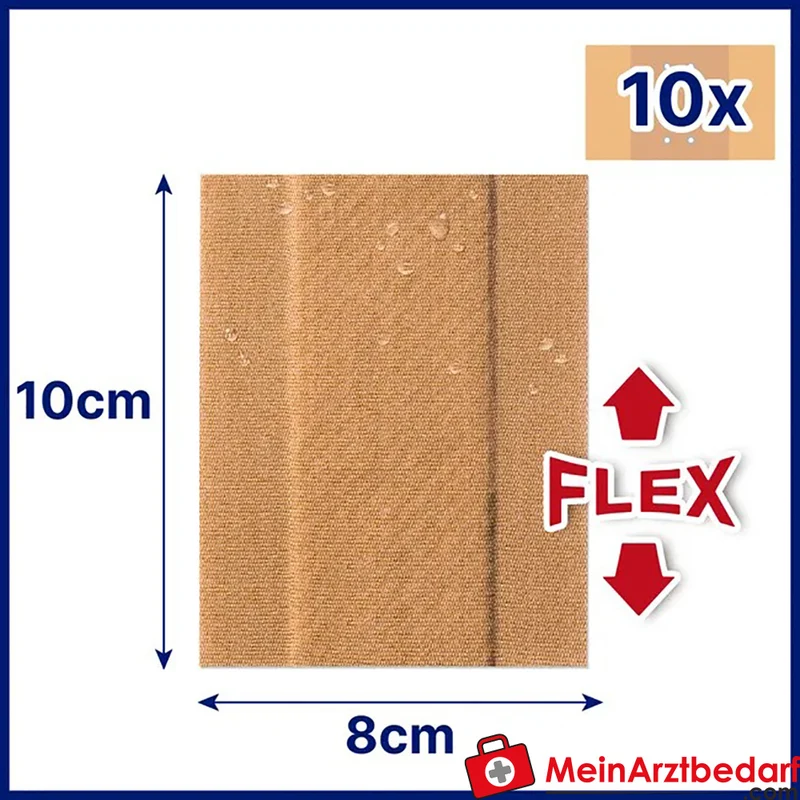 Hansaplast Elastic elastisches Wundpflaster 1 m x 8 cm 1 Stück