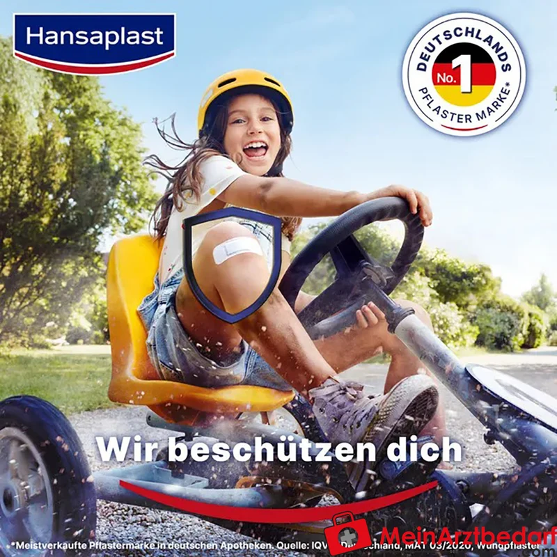 Hansaplast Elastic elastisches Wundpflaster 1 m x 8 cm 1 Stück