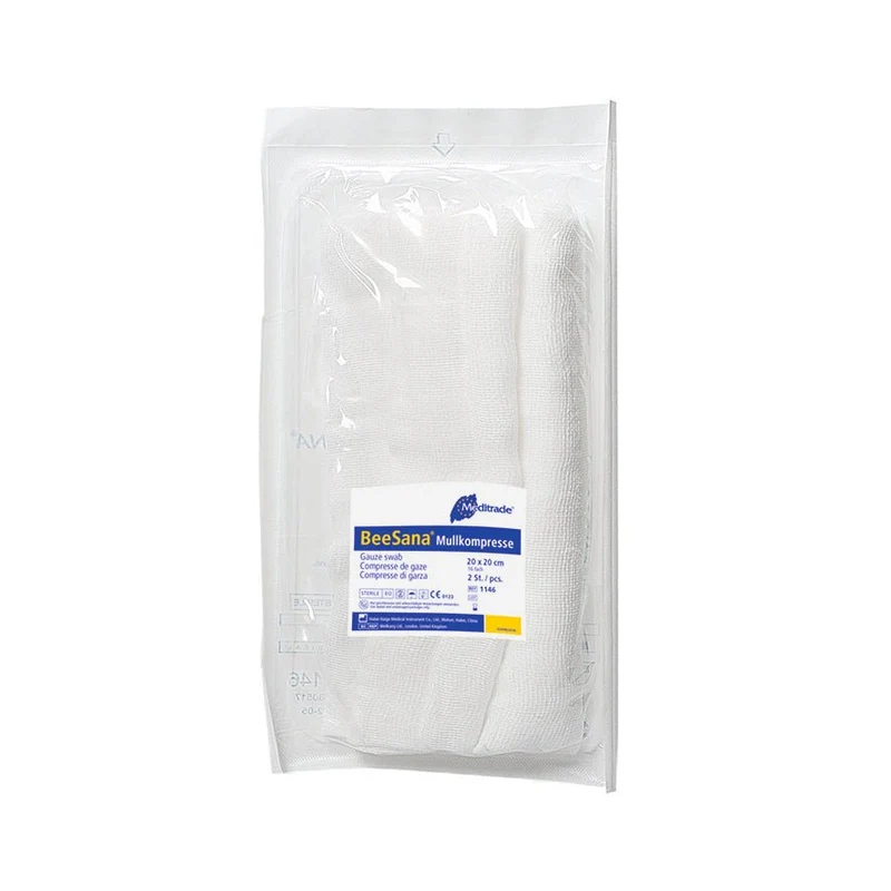 BeeSana® Mullkompresse, ohne RöKo, steril