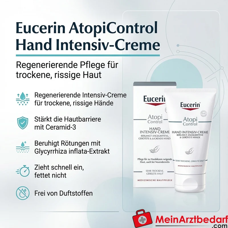Eucerin AtopiControl Hand Intensiv-Creme Ceramid-3 Shea Butter 75 ml