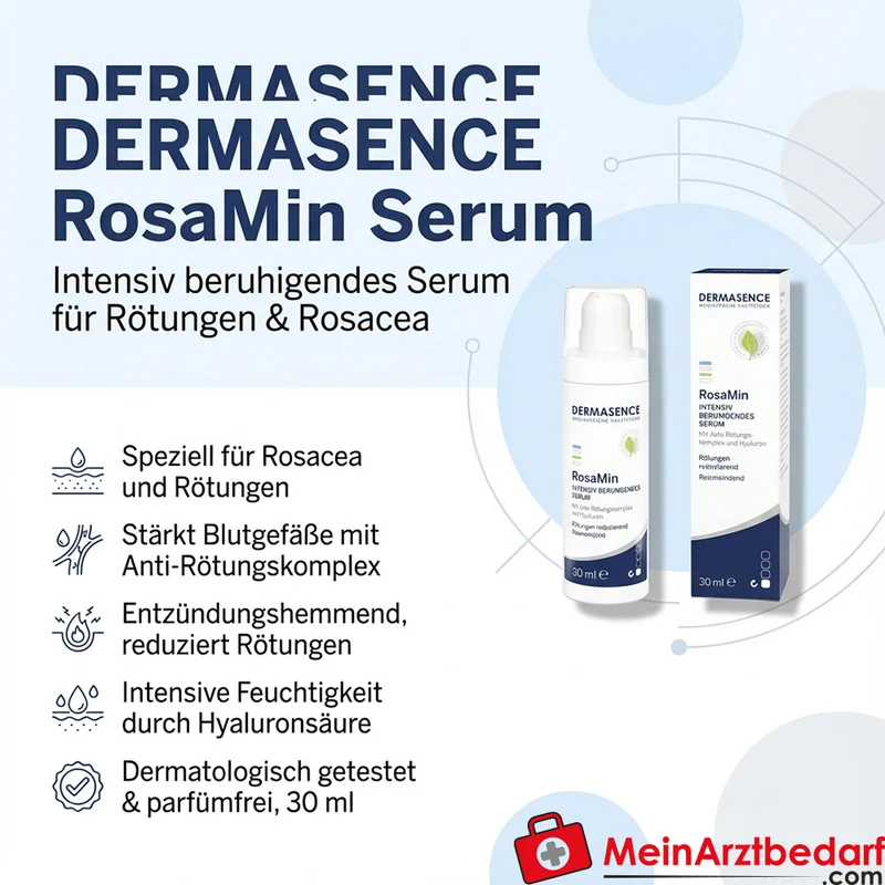 DERMASENCE RosaMin Serum Hyaluronsäure Anti-Rötungskomplex 30 ml