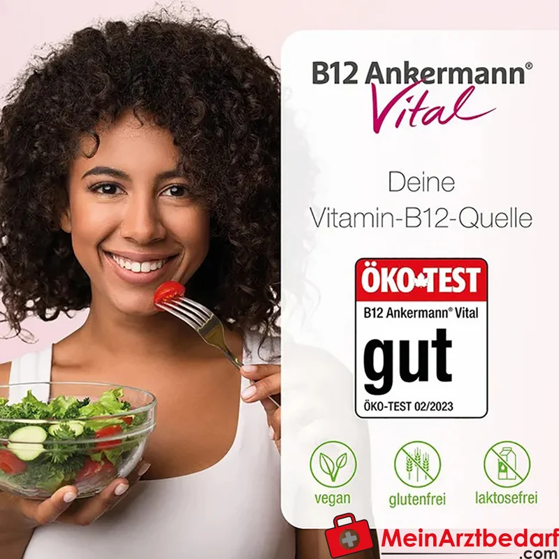 Ankermann B12 Vital 100 µg Methylcobalamin Tabletten 100 Stück