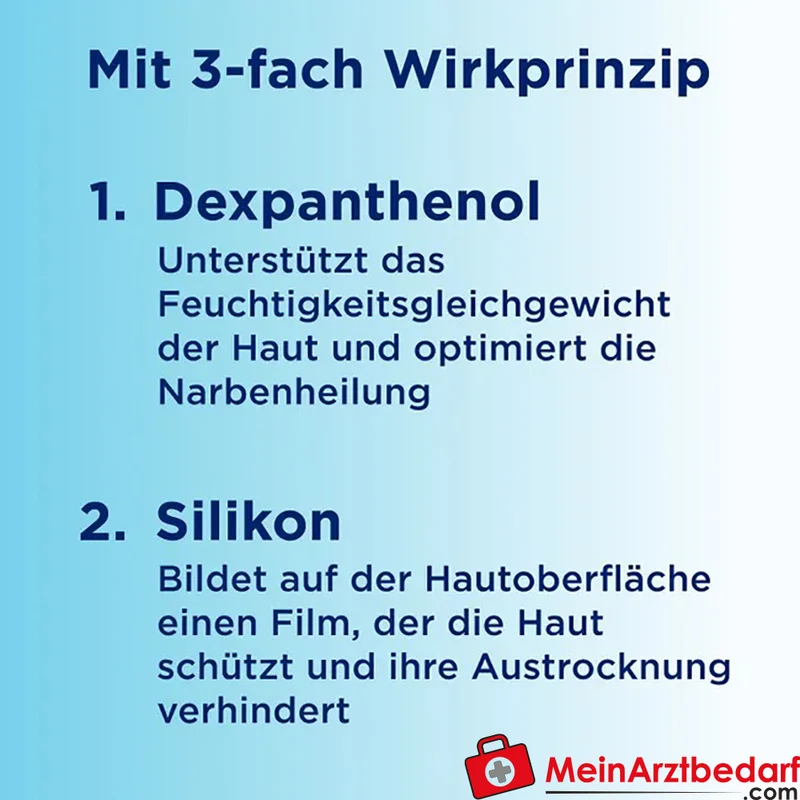 Bepanthen Narben-Gel mit Massage-Roller, Silikon & Dexpanthenol, 20 g