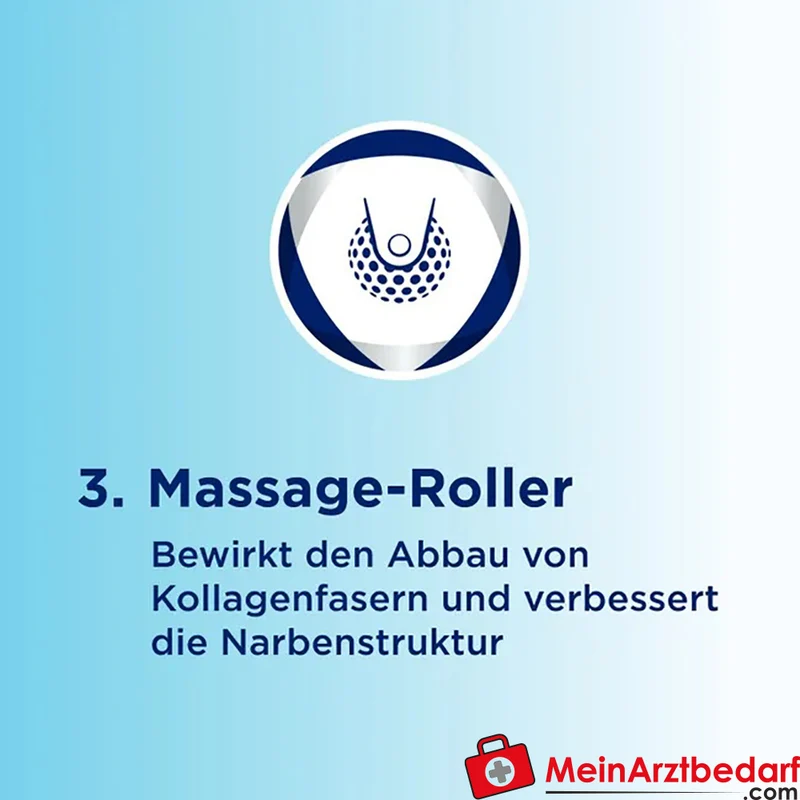 Bepanthen Narben-Gel mit Massage-Roller, Silikon & Dexpanthenol, 20 g