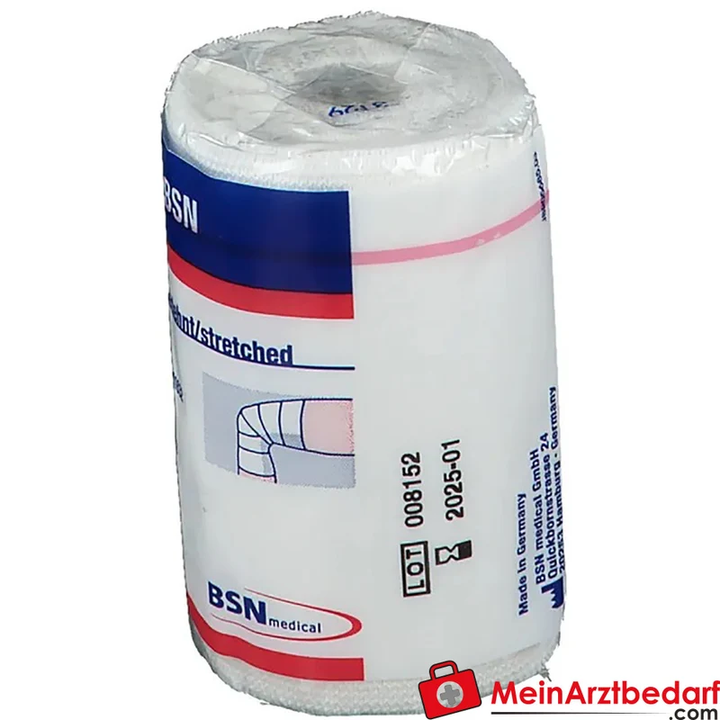 bmp Idealbinde 8 cm x 5 m Baumwolle sterilisierbar Verbandbinde 1 Stück