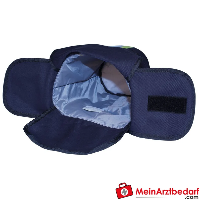 TEE-UU RESPI LIGHT XL Maskentasche für Atemschutzmasken 370G TEC Fire Retardant 25 x 18 cm blau
