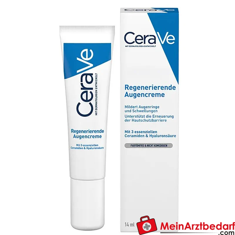 CeraVe Regenerierende Augencreme mit Hyaluronsäure und Ceramiden 14 ml