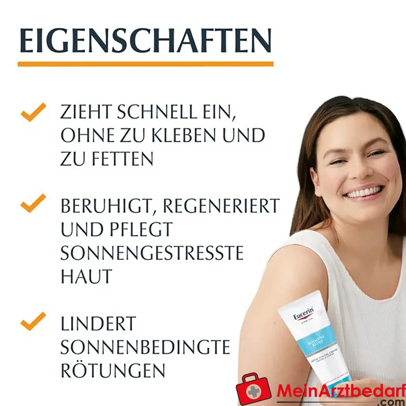 Eucerin After Sun Sensitive Relief Gel-Creme mit Dexpanthenol und Licochalcone A 200 ml