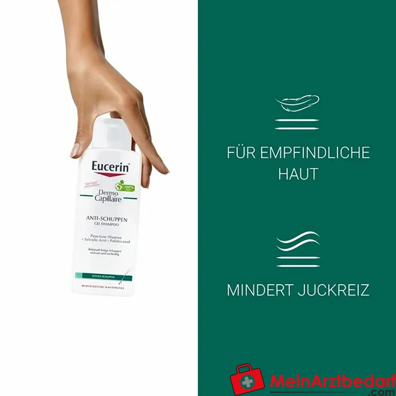Eucerin DermoCapillaire Anti-Schuppen Gel-Shampoo Piroctonolamin 250 ml