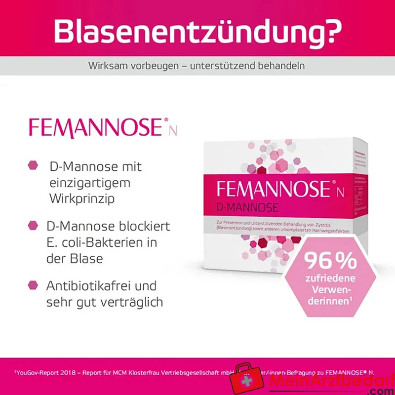 FEMANNOSE N D-Mannose 2000 mg Sachets 30 Stück