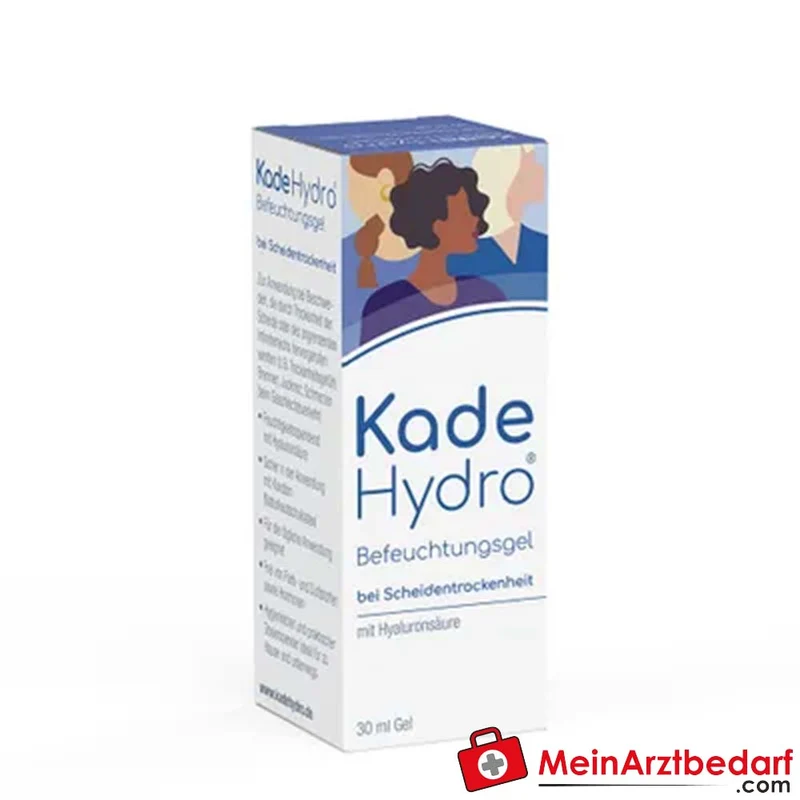 KadeHydro Befeuchtungsgel Hyaluronsäure Intimpflege Gel zur äußeren Anwendung 30 ml