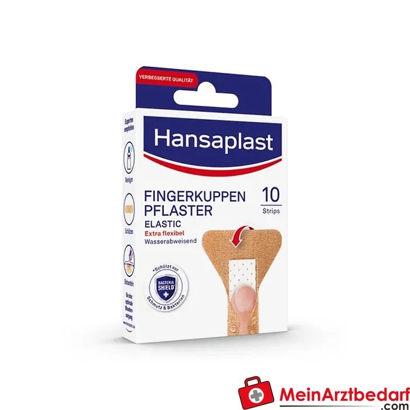 Hansaplast Elastic Fingerkuppenpflaster Strips, 10 Stück