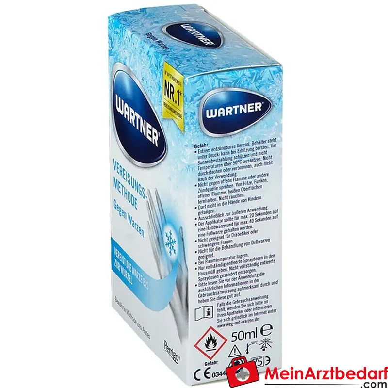 Wartner Warzenvereisungsspray Dimethylether Sprühdose 50 ml