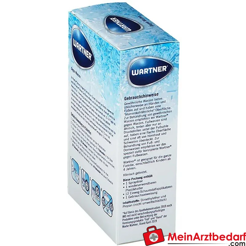 Wartner Warzenvereisungsspray Dimethylether Sprühdose 50 ml