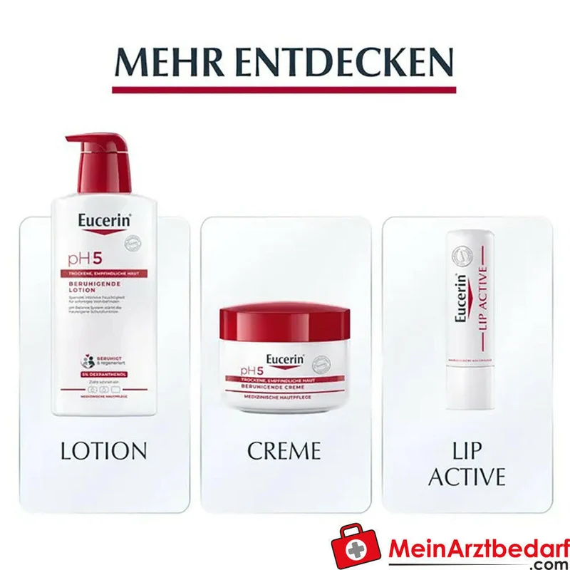 Eucerin pH5 Seifenfreies Waschstück mit Dexpanthenol 100 ml