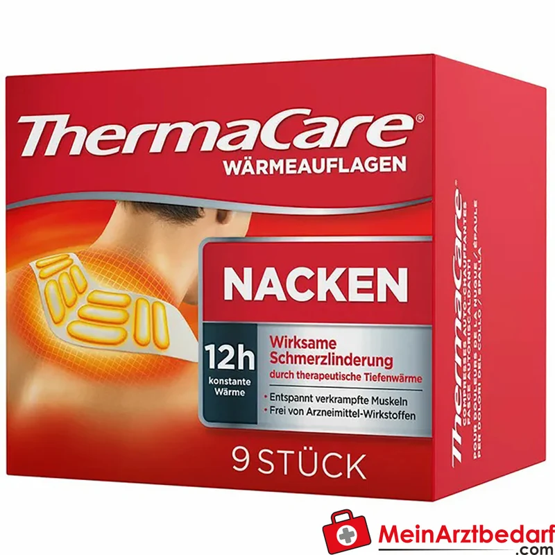 ThermaCare Wärmeumschläge Nacken, Schulter und Arme 9 Stück
