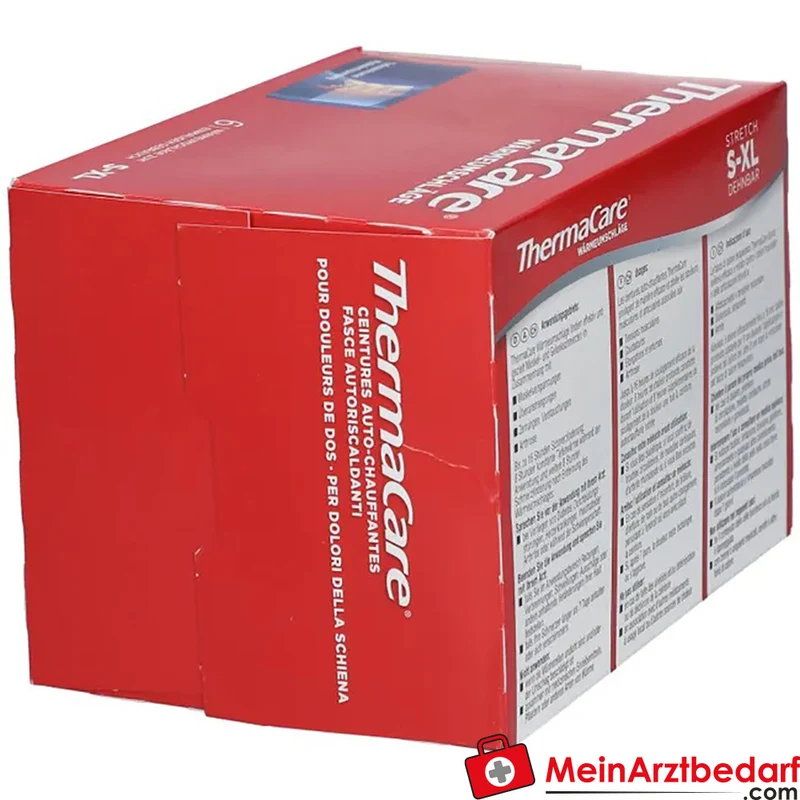 ThermaCare Wärmeumschläge Rücken XXL 1,20 m 8 Stunden 6 Stück