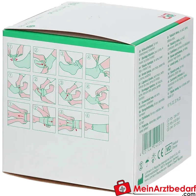 Leukomed Steriler Wundverband 8 x 10 cm Polyestervlies 5 Stück
