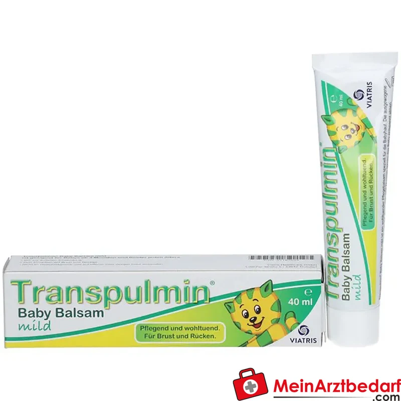 Transpulmin Baby Balsam mild 40 ml ab 3 Monaten