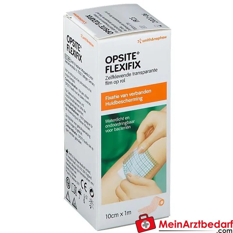 OPSITE Flexifix unsteril Polyurethan-Fixierfolie 10 cm x 1 m Rolle