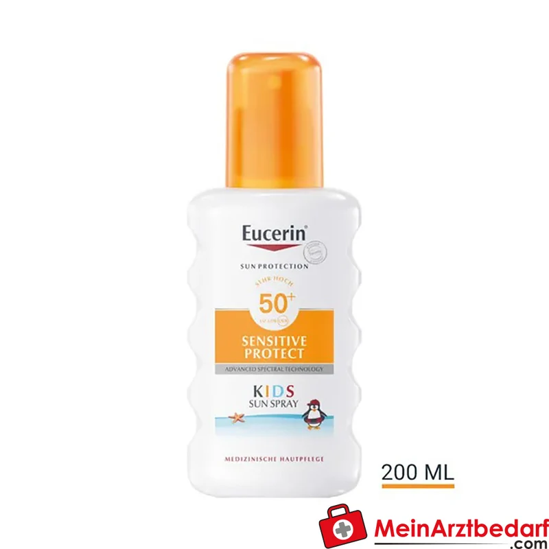 Eucerin Sensitive Protect Kids Sun Spray LSF 50+ parfümfrei 200 ml