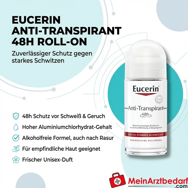 Eucerin Anti-Transpirant 48h Aluminiumchlorhydrat Roll-on 50 ml